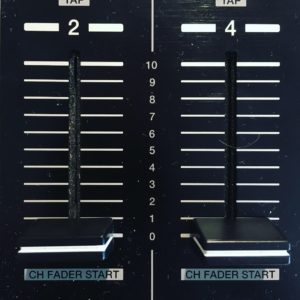 fader volume pioneer ddj formation dj table de mixage dj